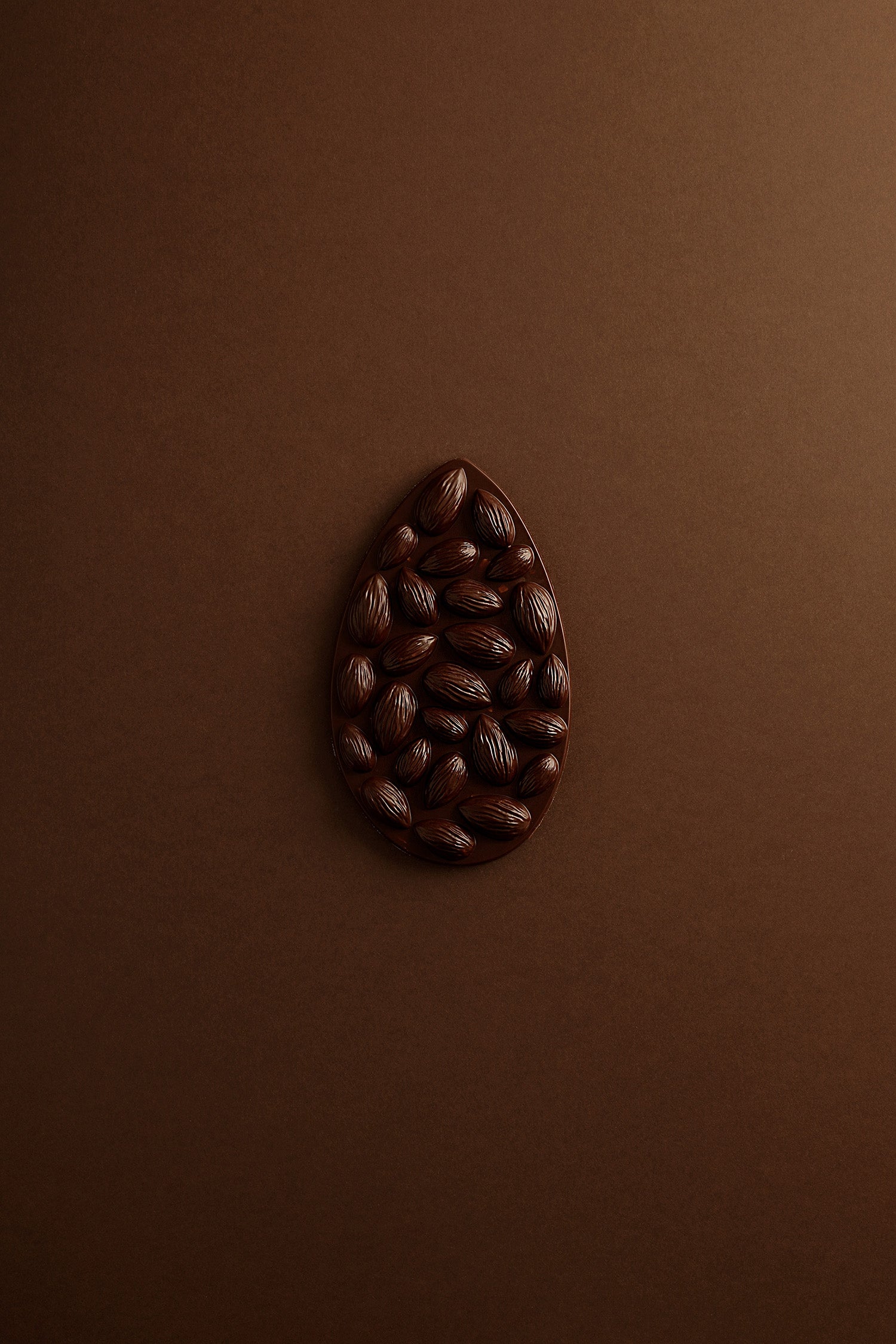 Tablette mendiant amande chocolat noir