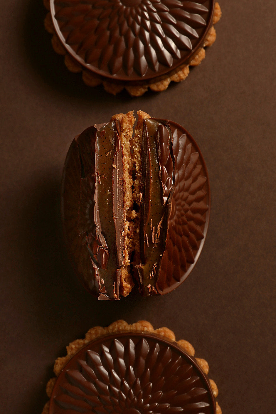 Biscuit 5 pièces chocolat noir