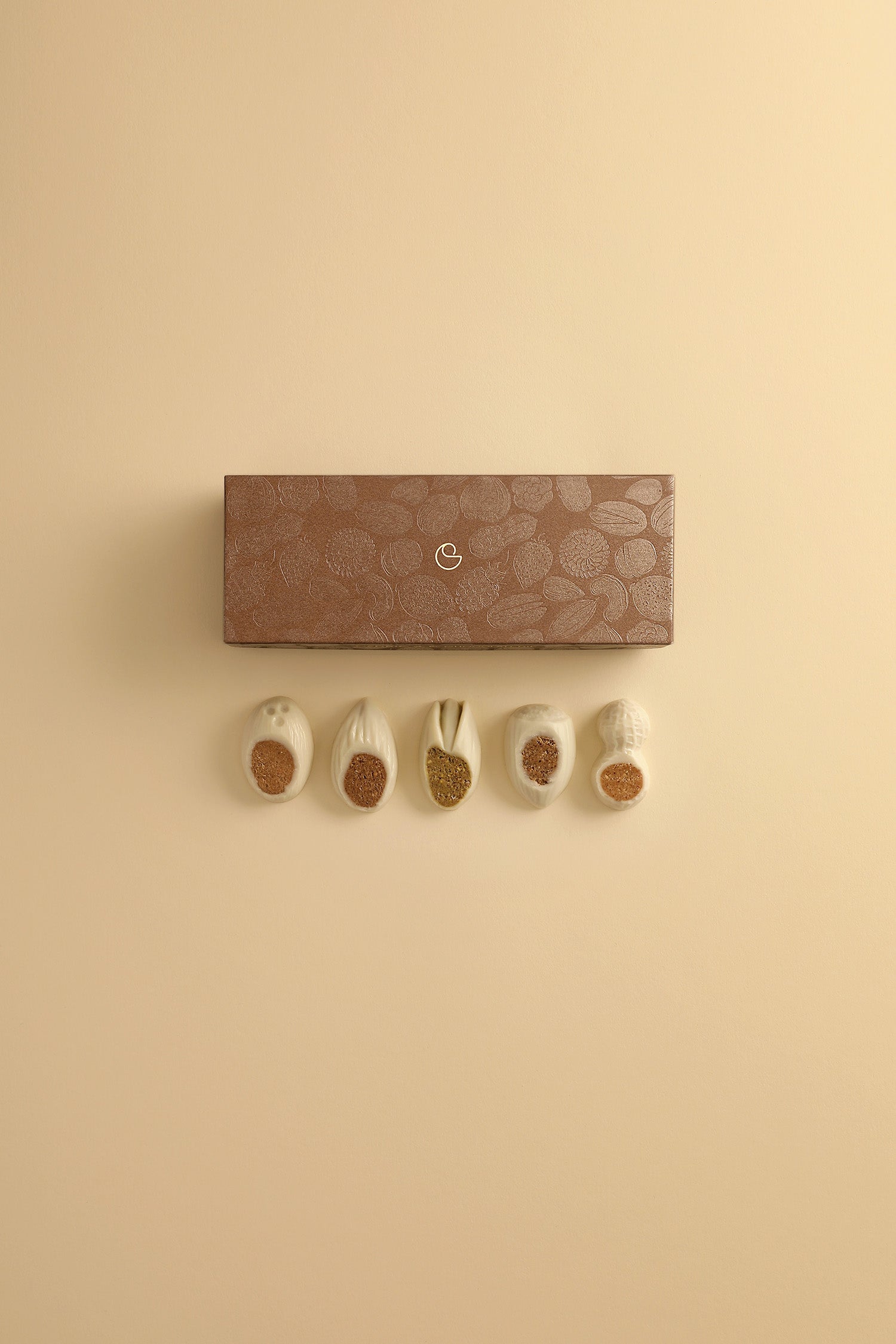 Bonbon 5 pièces chocolat blanc