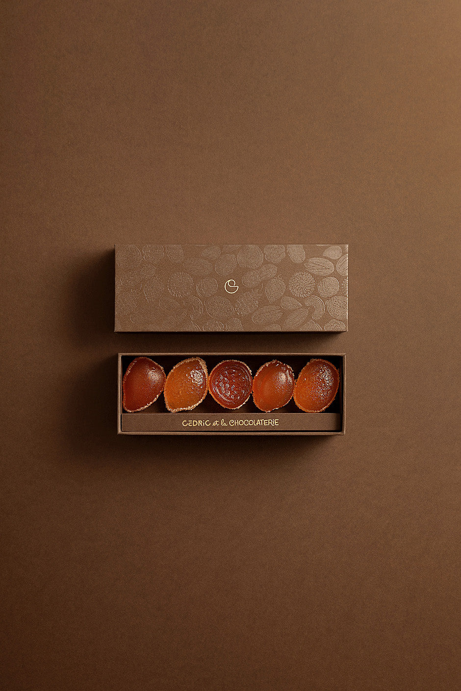 Pâte de fruits 5 pièces