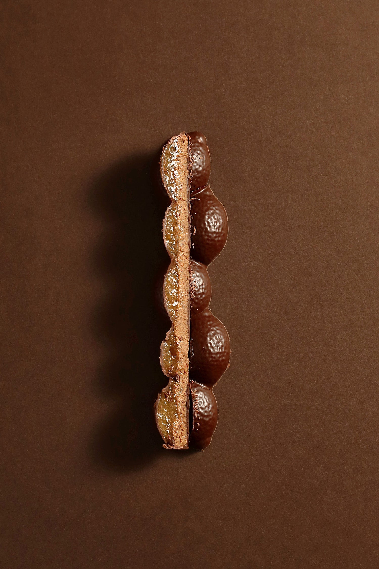 Barre citron chocolat noir