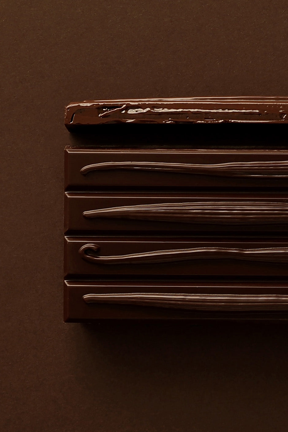 Tablette ganache chocolat noir