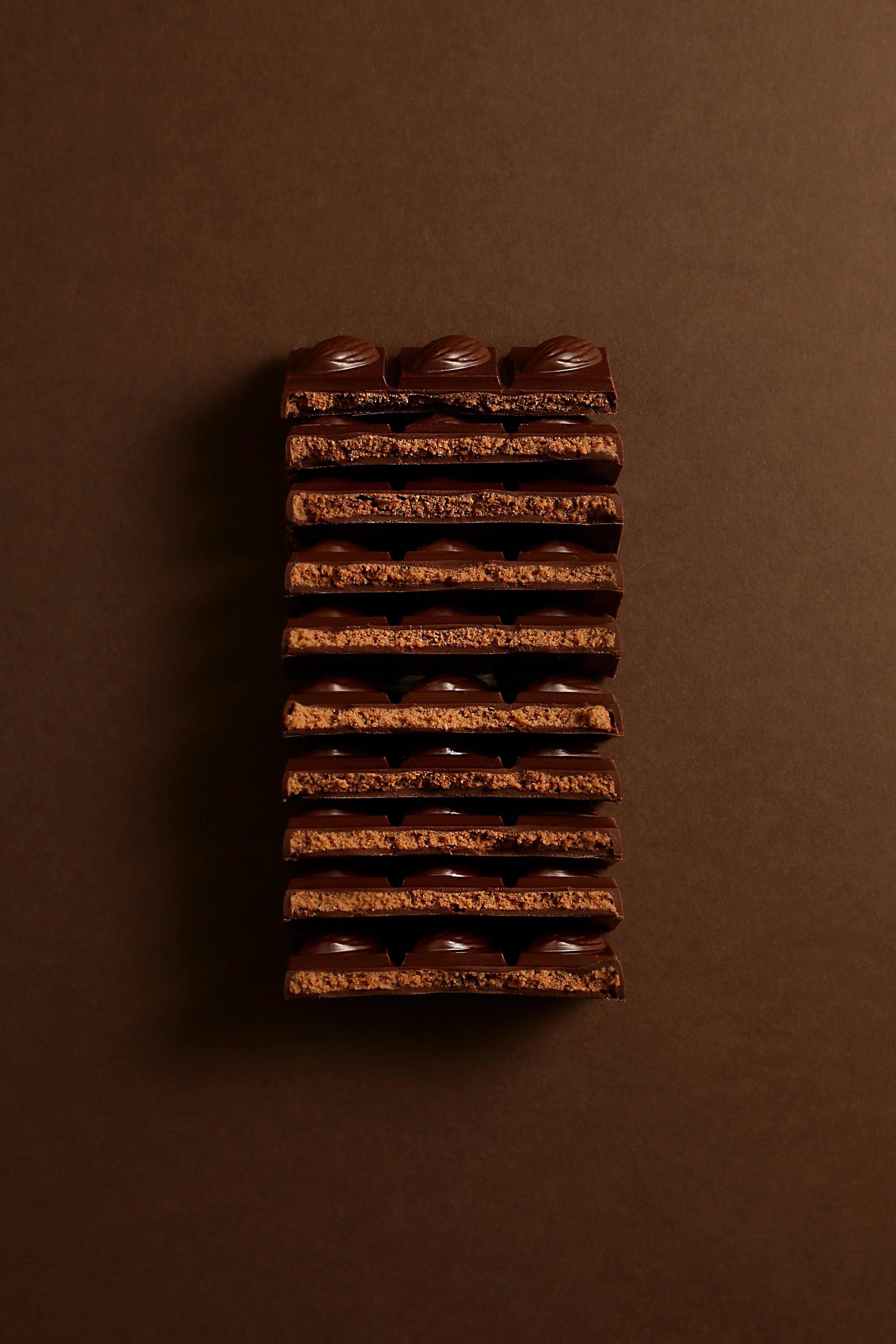 Tablette amande chocolat noir