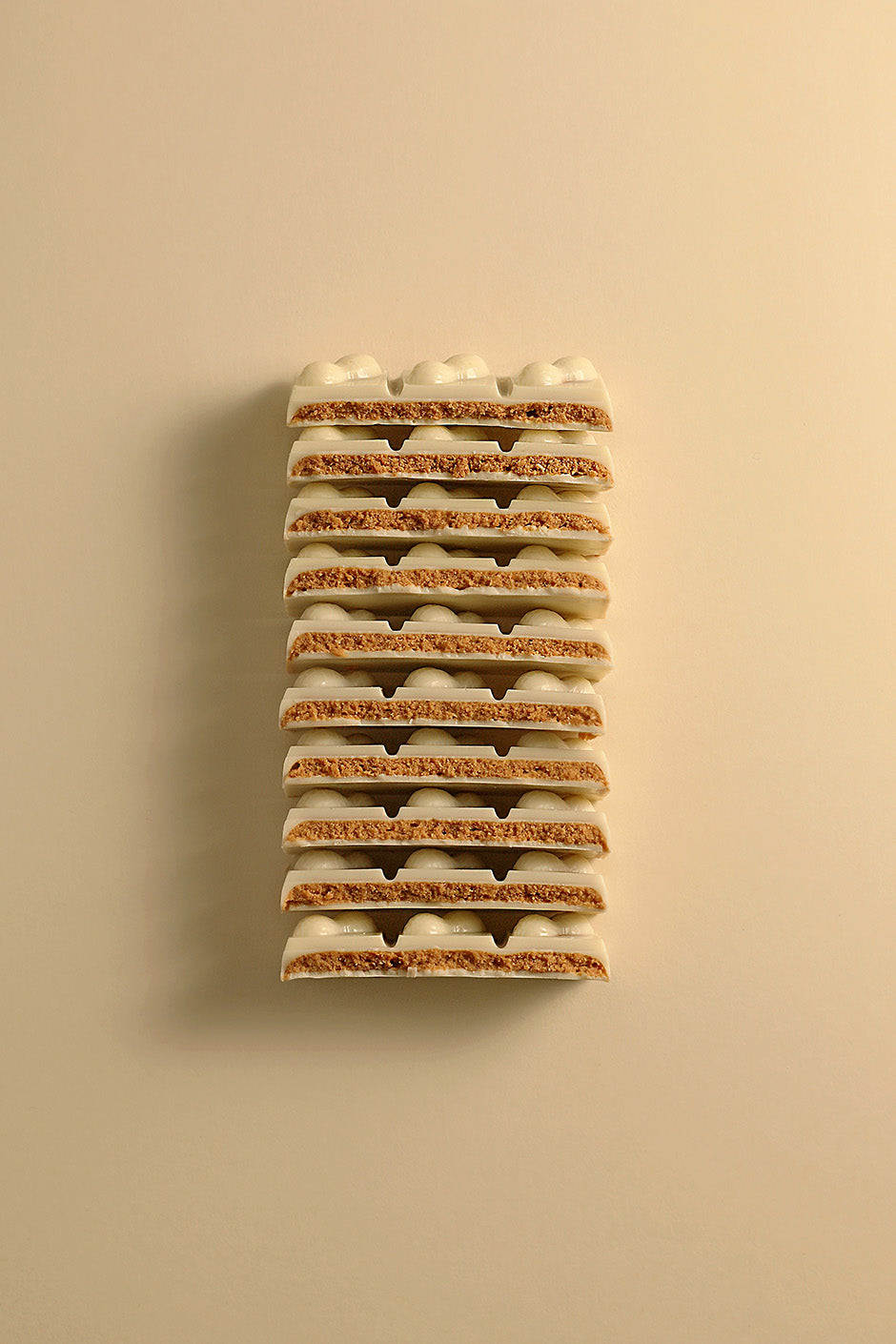 Tablette cacahuète chocolat blanc
