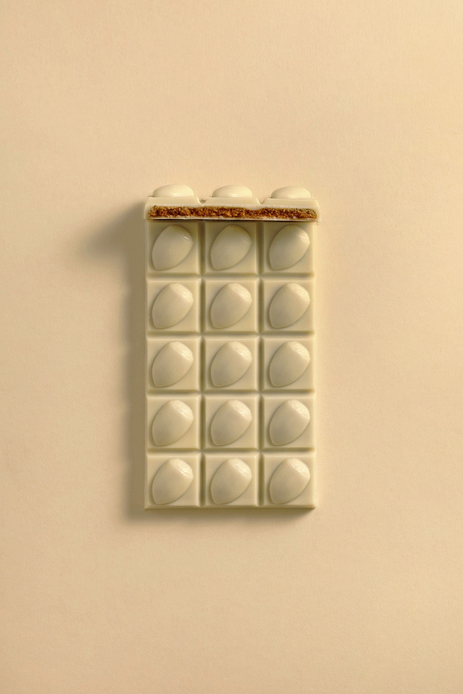 Tablette noisette chocolat blanc