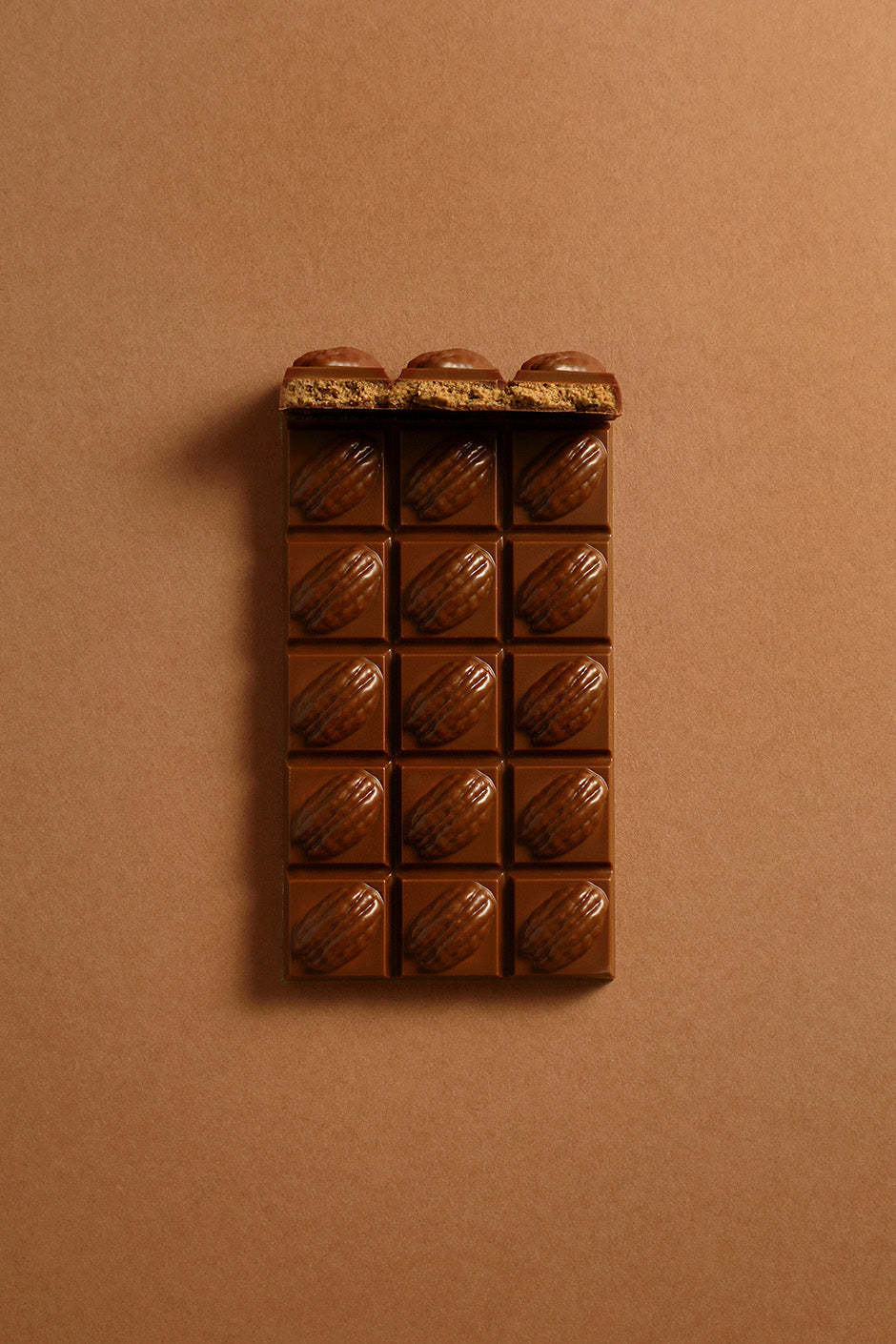 Tablette pécan chocolat au lait