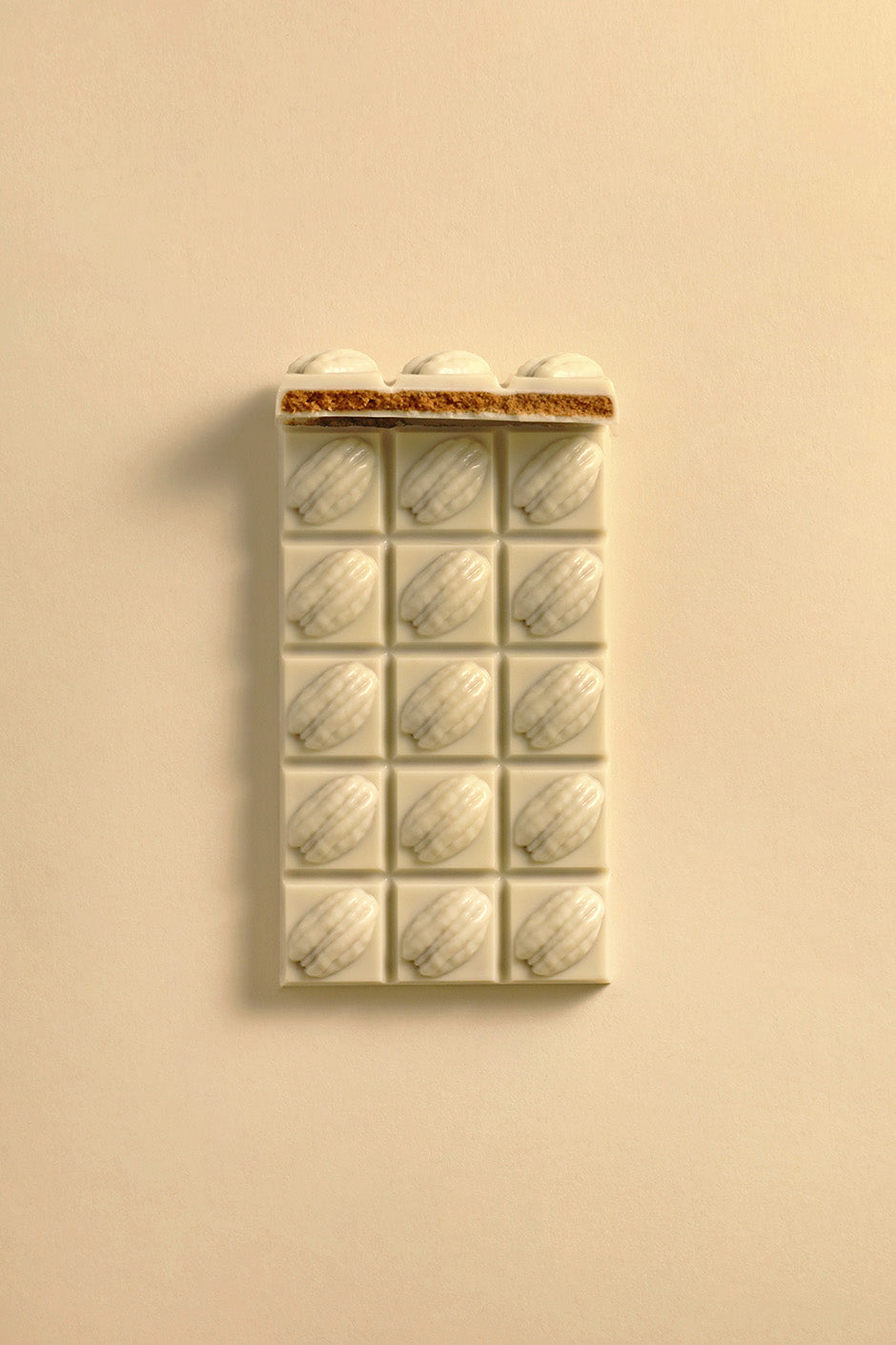 Tablette pécan chocolat blanc