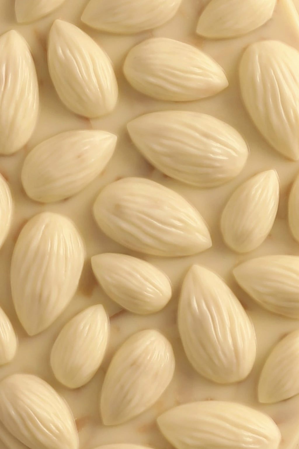 Tablette mendiant amande chocolat blanc