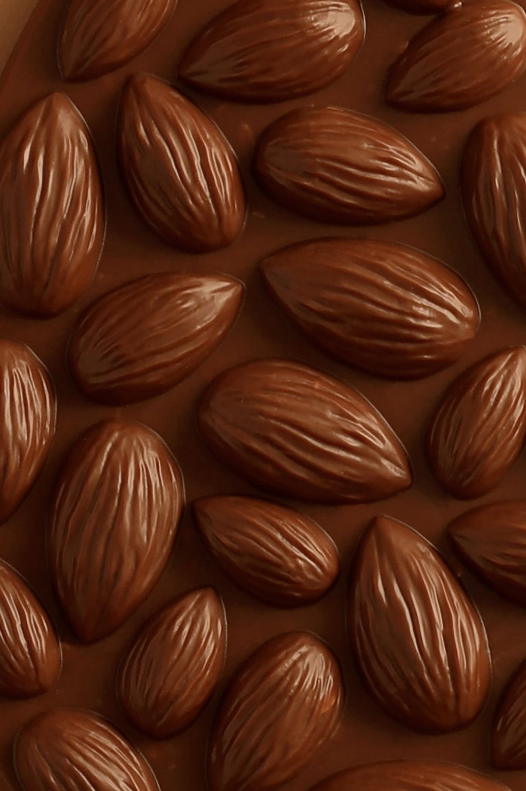 Tablette mendiant amande chocolat au lait