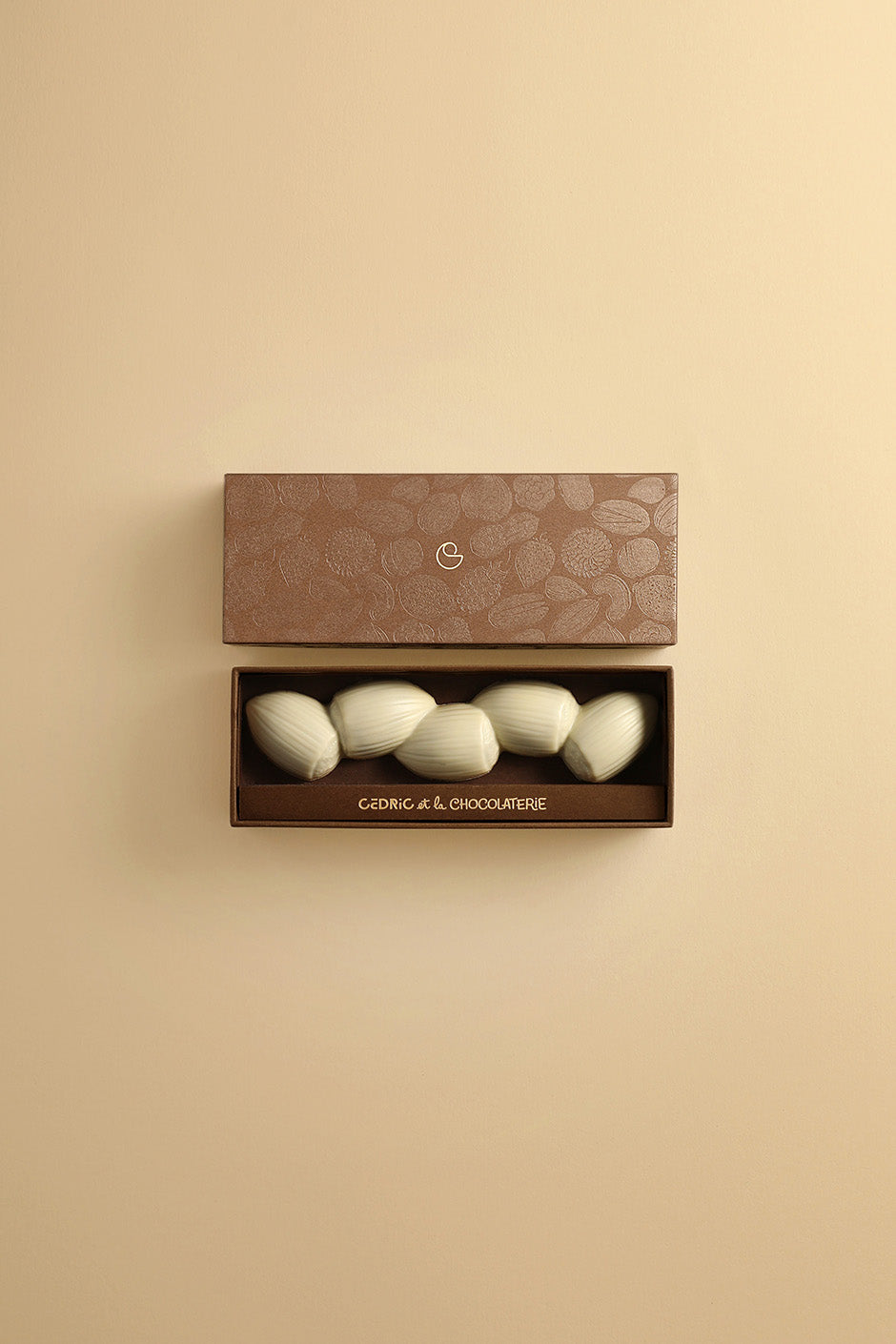 Barre noisette chocolat blanc