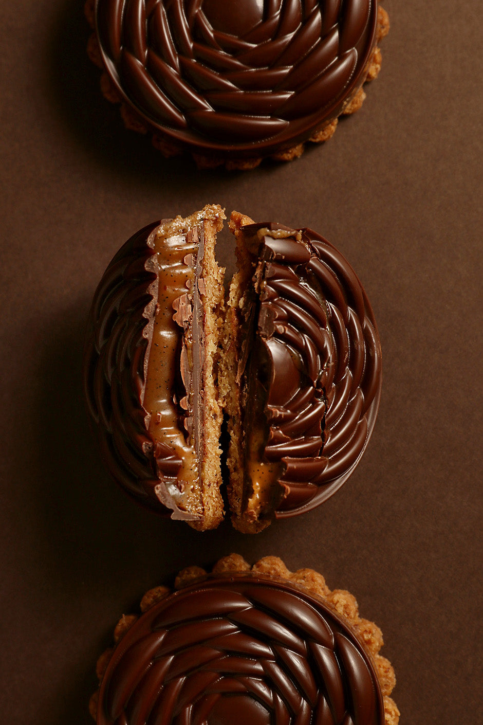 Biscuit 5 pièces chocolat noir