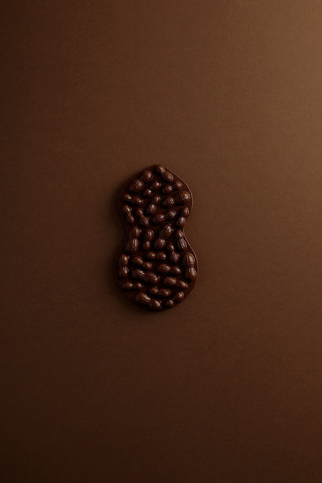 Tablette mendiant cacahuète chocolat noir