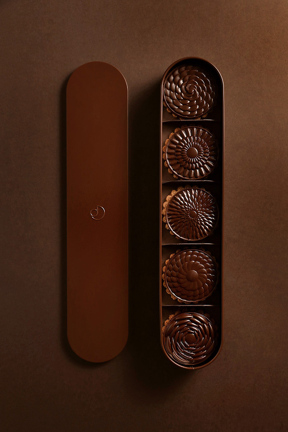 Biscuit 5 pièces chocolat noir