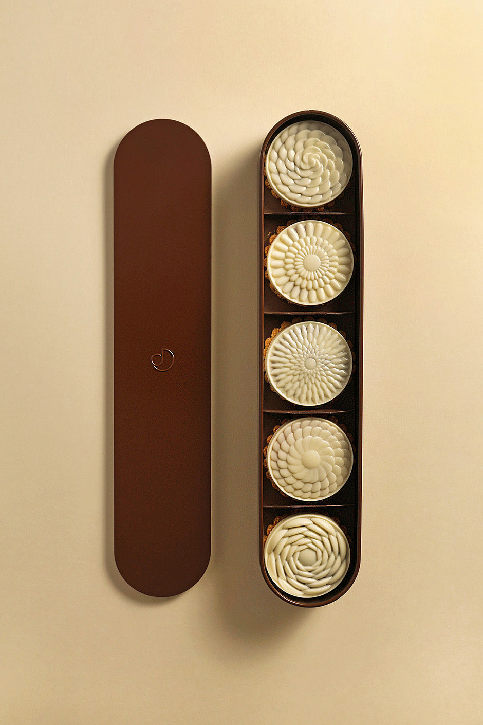 Biscuit 5 pièces chocolat blanc