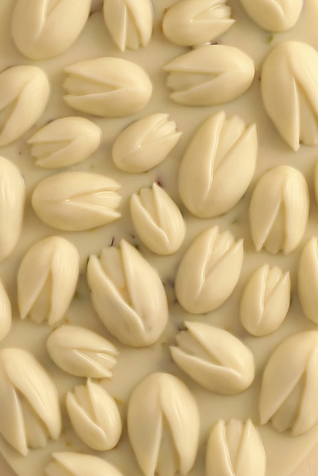 Tablette mendiant pistache chocolat blanc