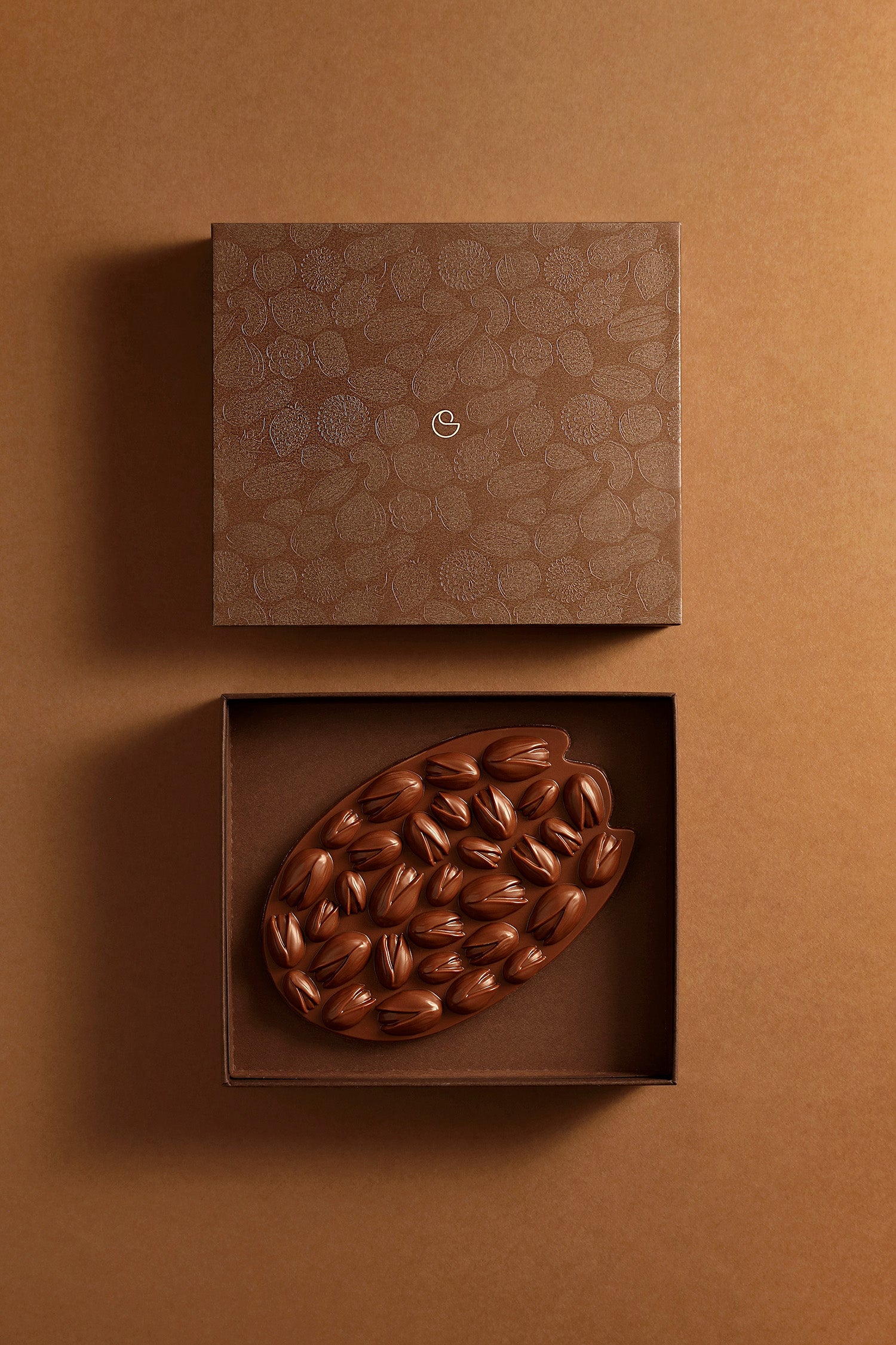 Tablette mendiant pistache chocolat au lait