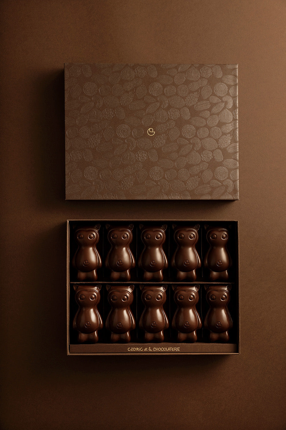 Cedrico vanille 10 pièces chocolat noir