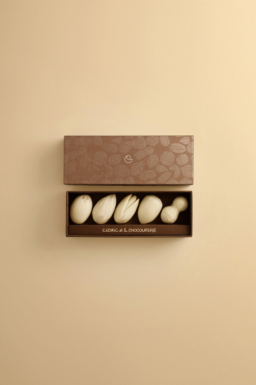 Bonbon 5 pièces chocolat blanc