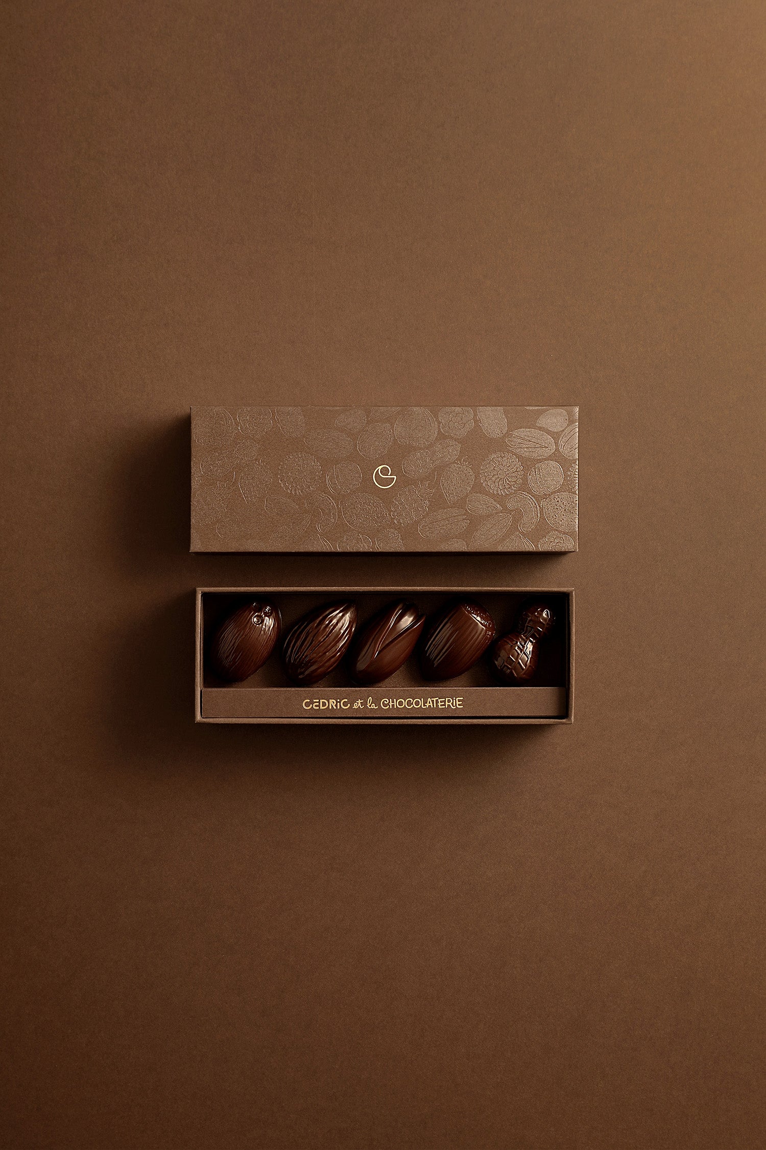 Bonbon 5 pièces chocolat noir