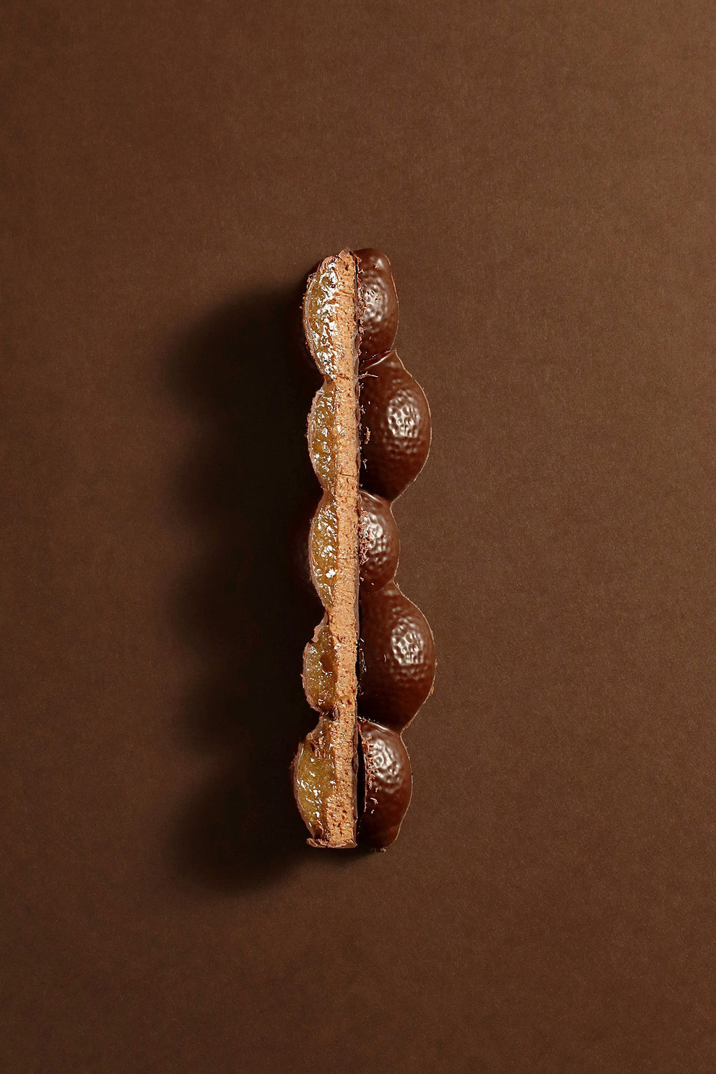 Barre citron chocolat noir