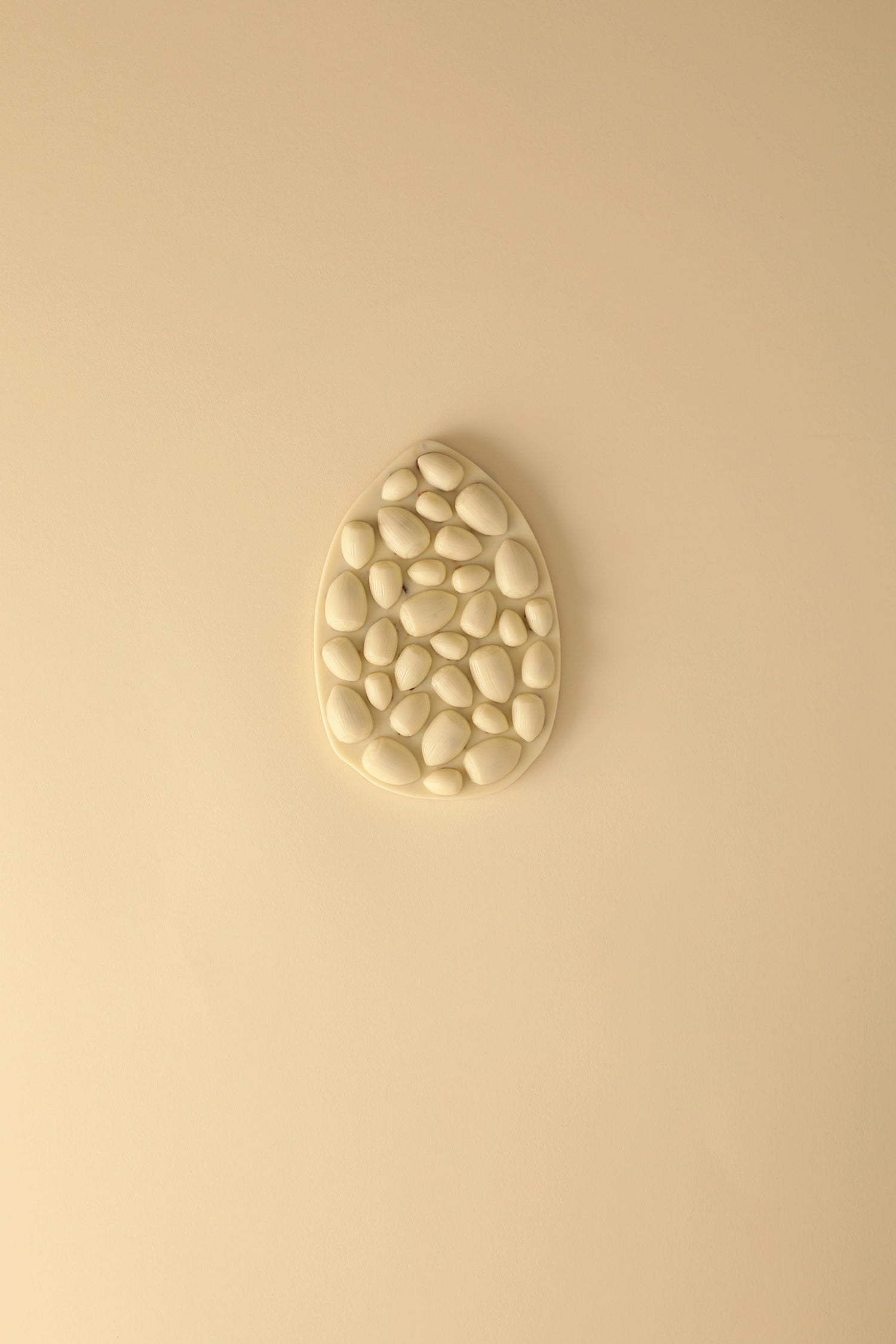 Tablette mendiant noisette chocolat blanc