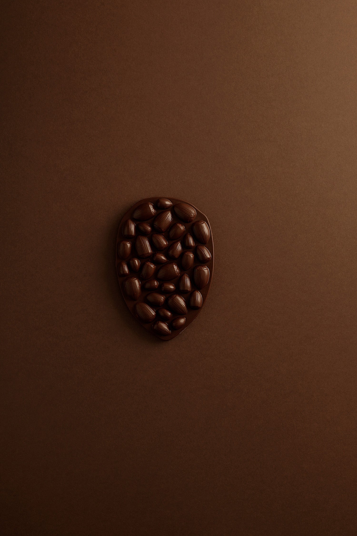 Tablette mendiant noisette chocolat noir