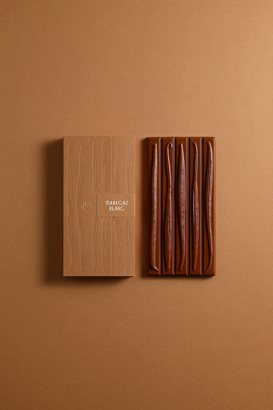 Tablette ganache chocolat au lait