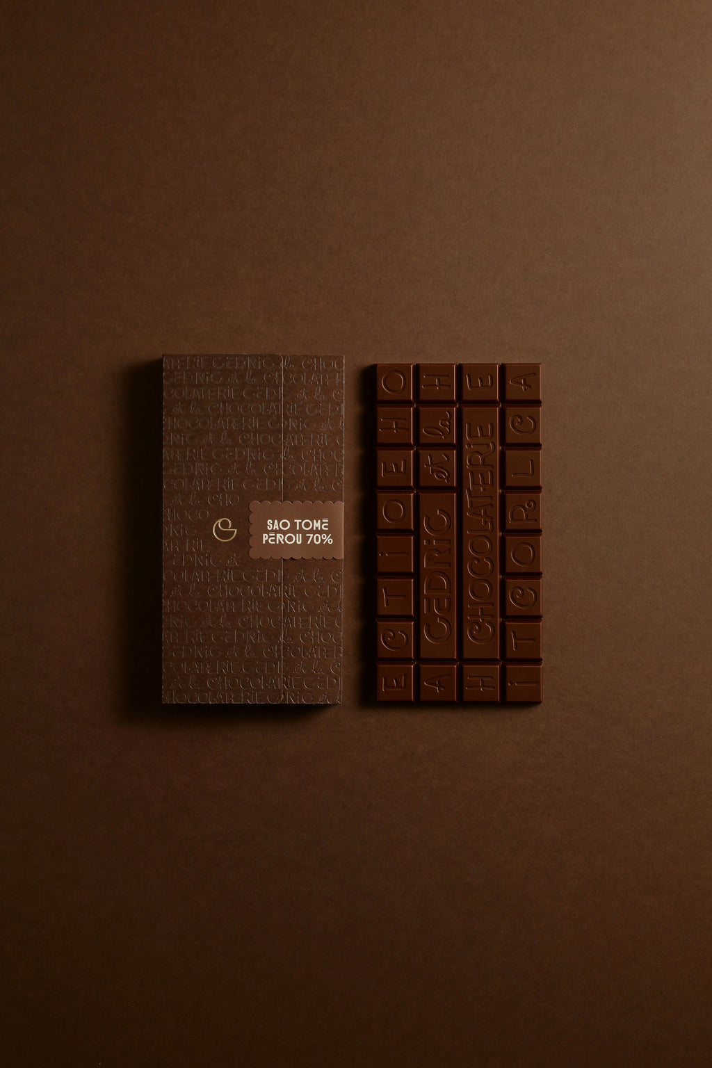 Tablette de chocolat Pérou & Sao Tomé