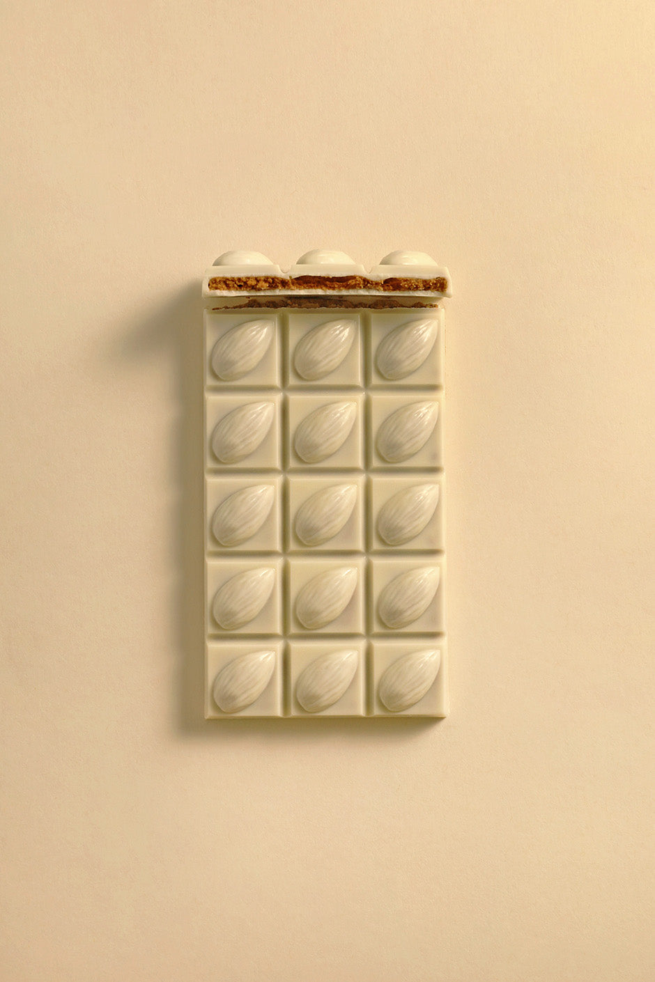 Tablette amande chocolat blanc