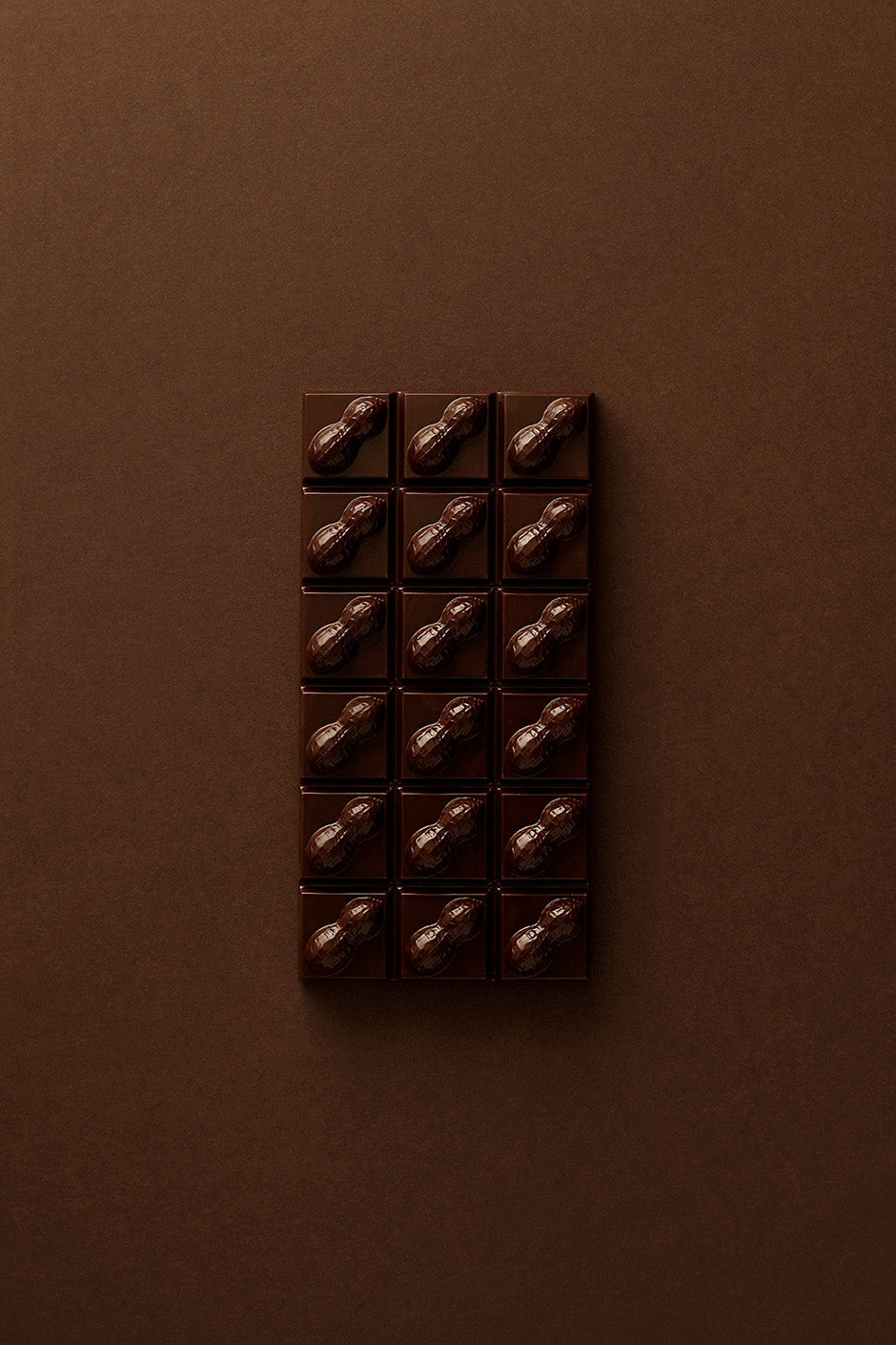 Tablette cacahuète chocolat noir
