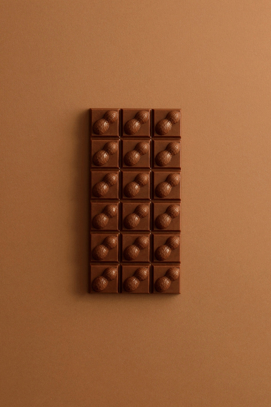 Tablette cacahuète chocolat au lait