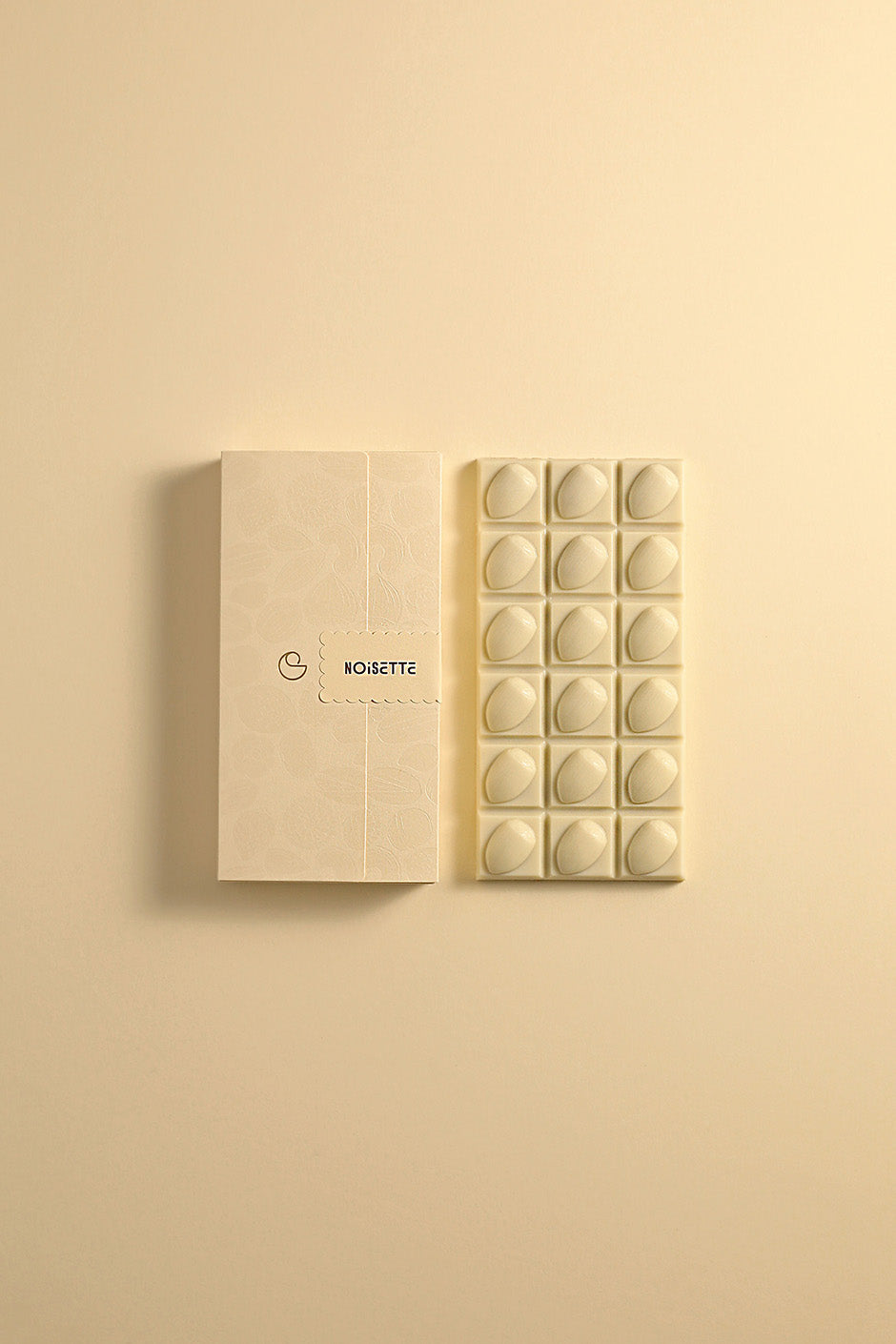 Tablette noisette chocolat blanc