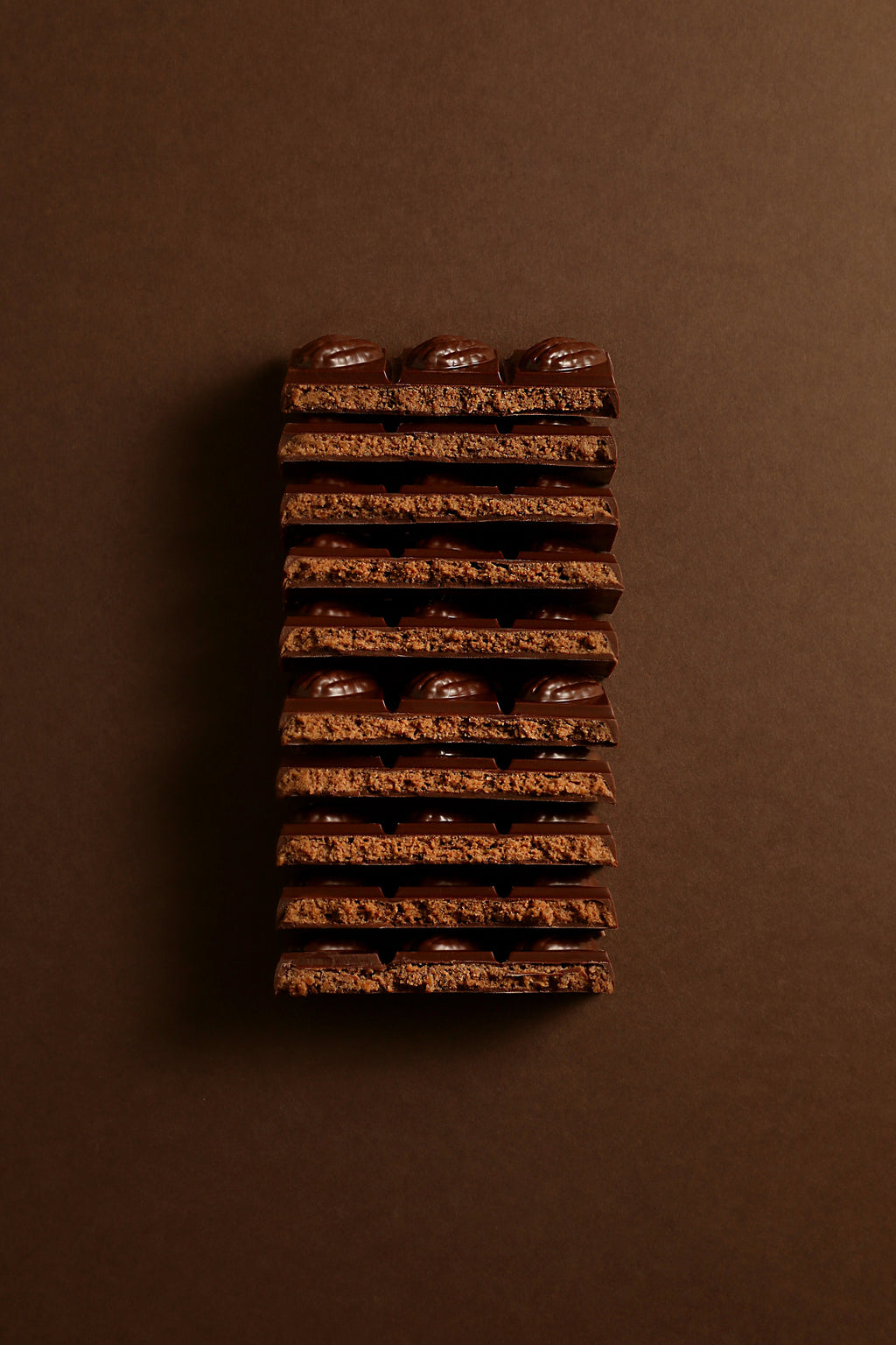 Tablette pécan chocolat noir