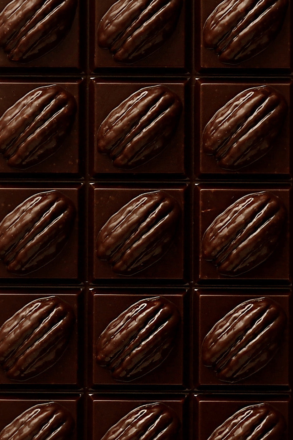 Tablette pécan chocolat noir
