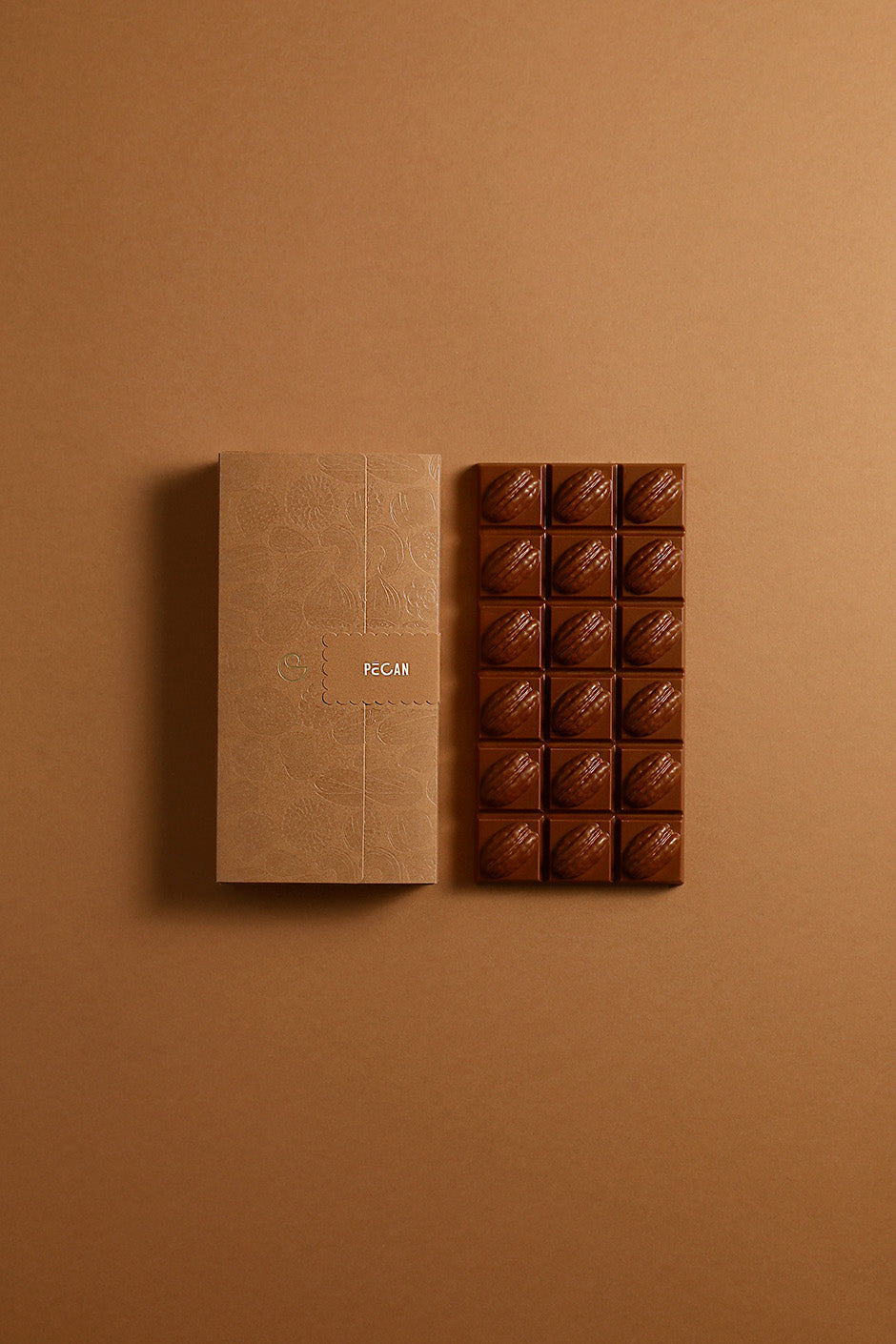 Tablette pécan chocolat au lait