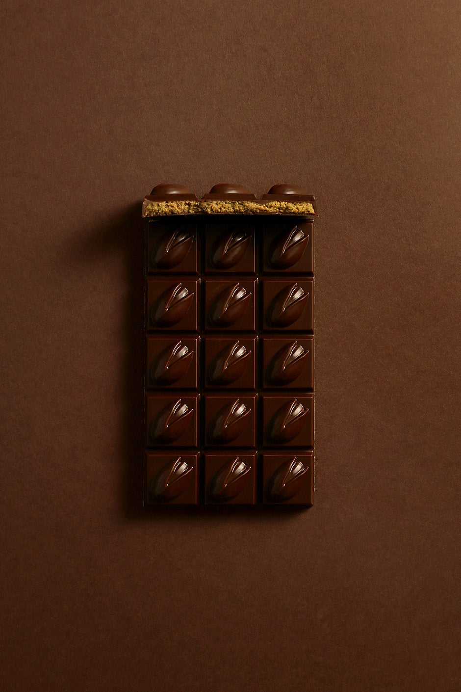 Tablette pistache chocolat noir