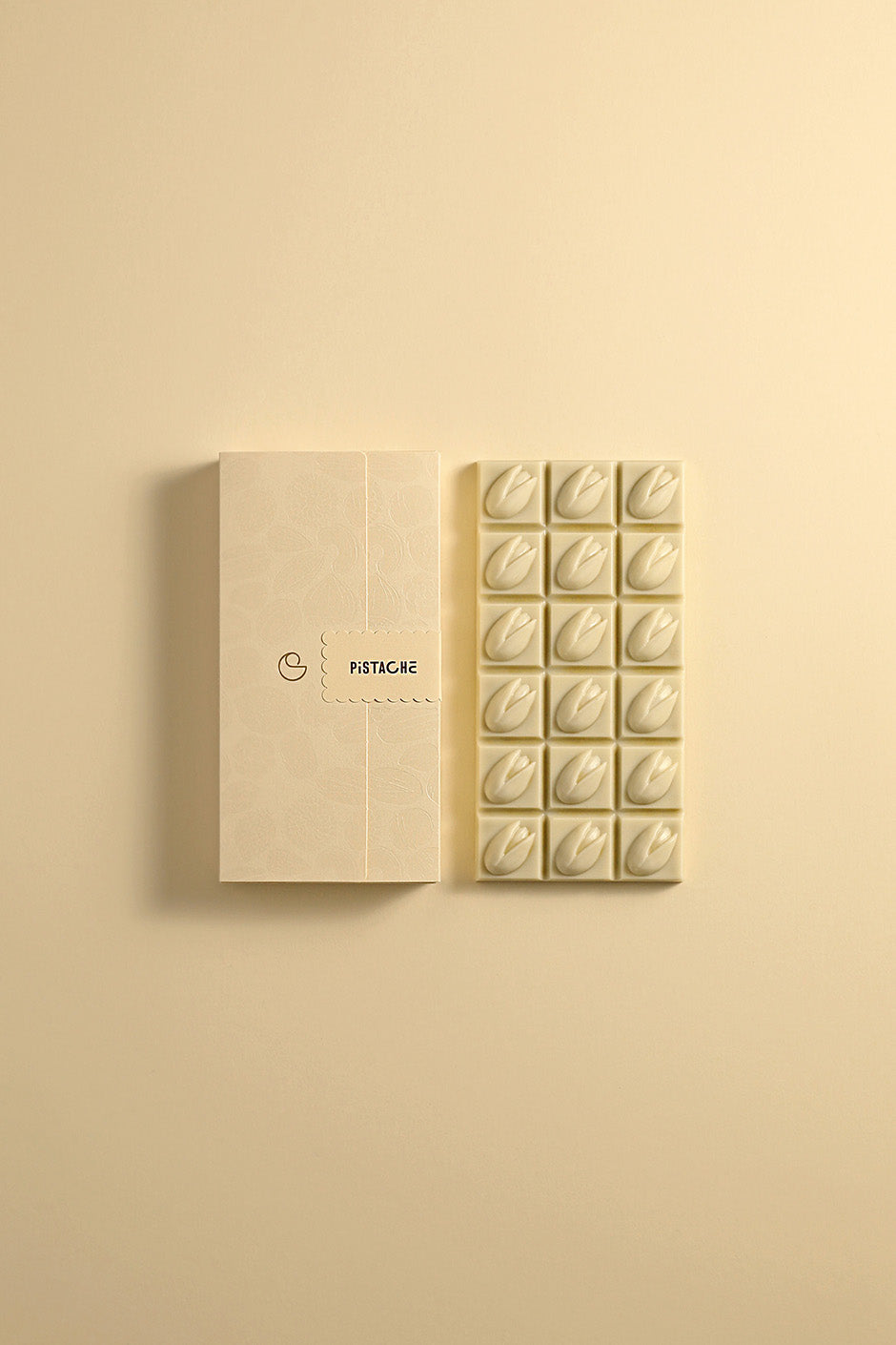 Tablette pistache chocolat blanc